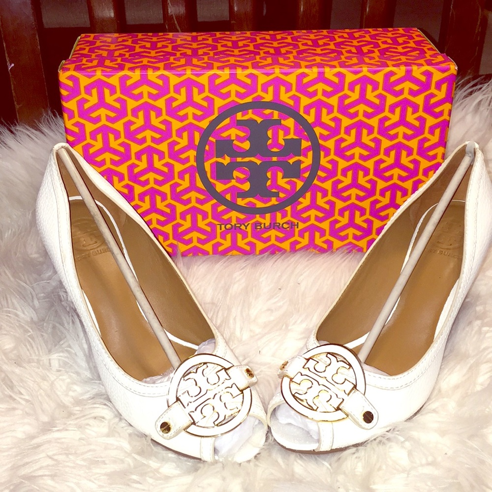 Tory Burch Amanda Open Toe Wedge